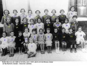 ECOLE MARCEAU FILLES 1937 XXX